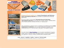 Tablet Screenshot of engineeredplastic.com